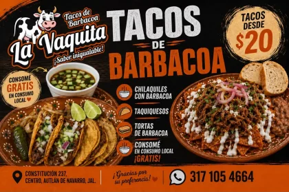 Tacos de Barbacoa la Vaquita