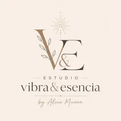 Logo de Estudio Vibra & Esencia By Aline Muñoa