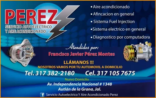 Servicio Autoelectrico y Aire Acondicionado Perez