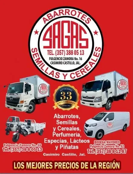 Abarrotes Sagas