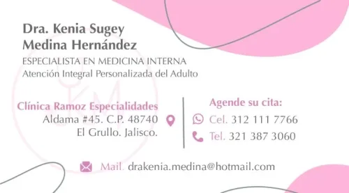 Dra. Kenia Sugey Medina Hernandez