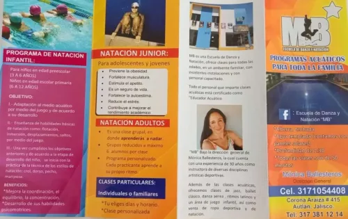 Escuela de Danza y Natacion Mb