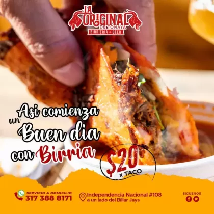 La Original de Tonaya Birrieria & Beer