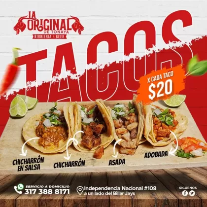 La Original de Tonaya Birrieria & Beer